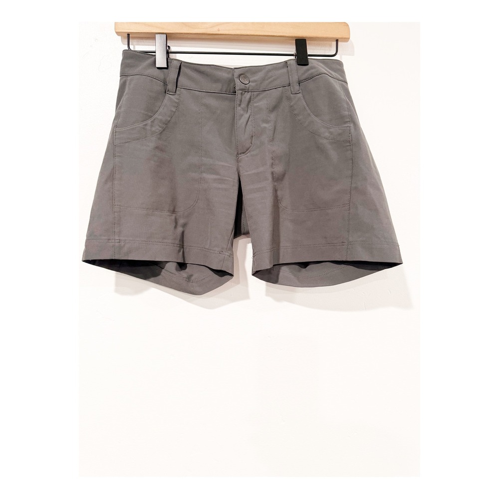 Patagonia Quandary Shorts Womens 2 Gray Hiking Outdoor Lightweight Technical
